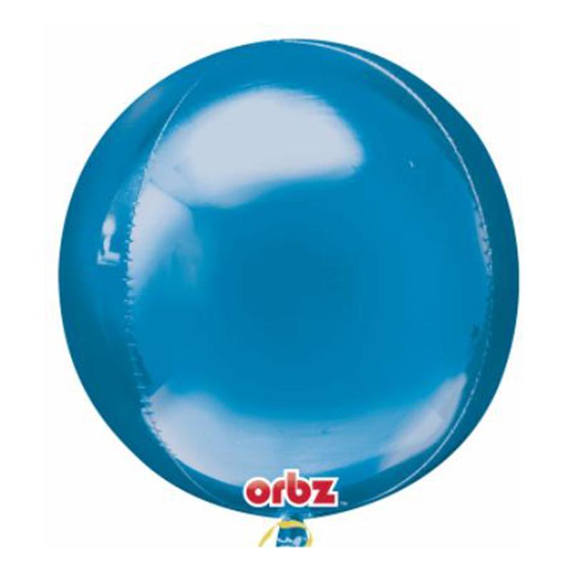 Blue Orbz Balloon, 16 Inches