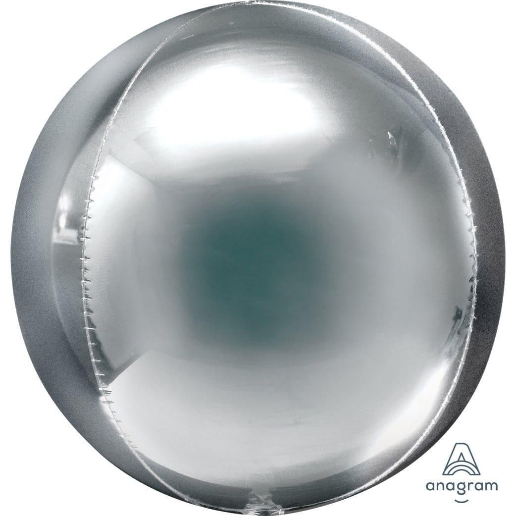 Jumbo Silver Orbz Balloon